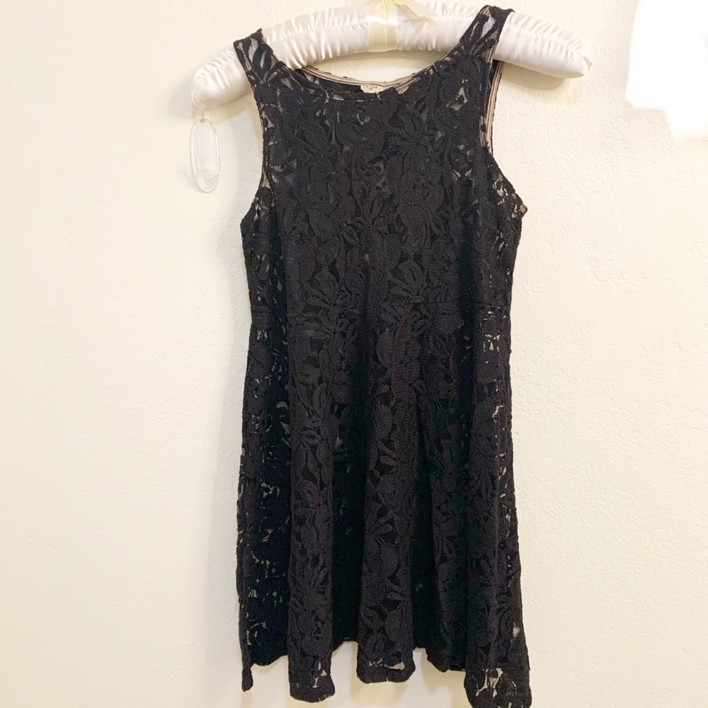 FREE PEOPLE High Neck SHEER Stretch Lace Chemise